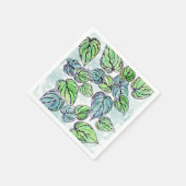Green Leaves Paper Napkin Servet (Hoek)