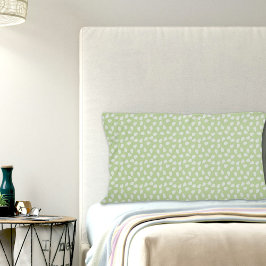 Green Leaves Pattern Pillowcase Kussensloop