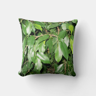 Green Leaves Pillow Kussen