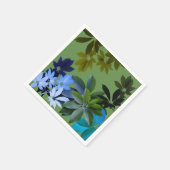 Green Leaves Standard Cocktail Napkin Servet (Hoek)