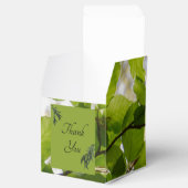 Green Leaves Wedding Favoriete Box Bedankdoosjes (Geopend)