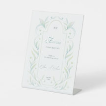 Green Leaves Wedding Favors