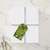 Green Leaves Wedding Gift Label Cadeaulabel (Met Touw)