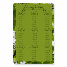 Green Leaves Wedding Zitting Grafiek Foam Board
