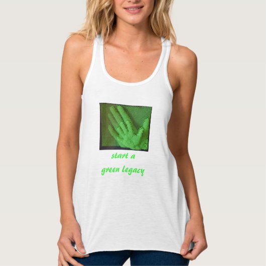 Green Legacy apparel Tanktop (Voorkant)