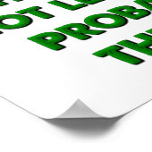 Green Lemons Funny Poster (Hoek)