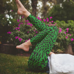 Green Leopard Safari Print Leggings<br><div class="desc">Groene Safari luipaard printleggings zijn een gedurfde en modieuze keuze met een levendige groene achtergrond en een ingewikkeld luipaard printpatroon. De unieke combinatie van de opvallende groene kleur en de klassieke luipaardprint creëer is een boeiende versmelting van moderne en animalistische esthetiek. Deze leggings zijn veelzijdig, geschikt voor zowel casual als...</div>
