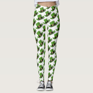 Green Leprechaun Pet St Patrick's Day Leggings