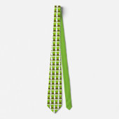 Green Leprechaun Tophat Saint Patrick's Day Stropdas (Voorkant)