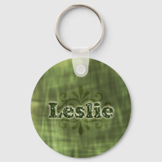 Green Leslie Sleutelhanger