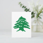 Green Libanon Cedar Briefkaart (Staand voorkant)