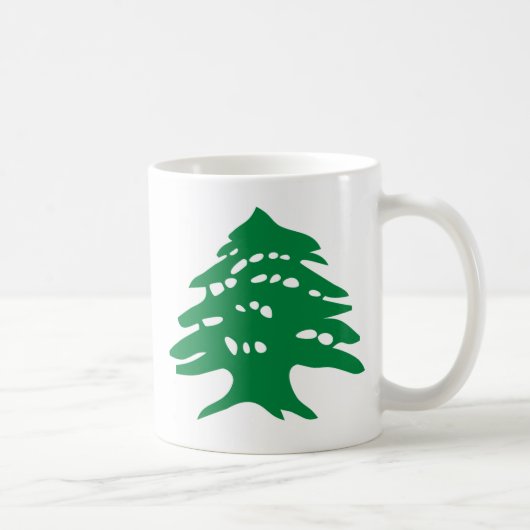 Green Libanon Cedar Koffiemok (Rechts)