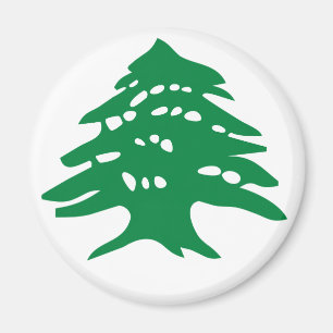 Green Libanon Cedar Magneet