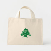 Green Libanon Cedar Mini Tote Bag (Voorkant)