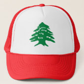Green Libanon Cedar Trucker Pet (Voorkant)