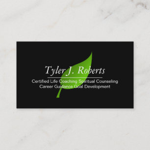 Green Life Coach Spiritueel counseling Guidance Visitekaartje