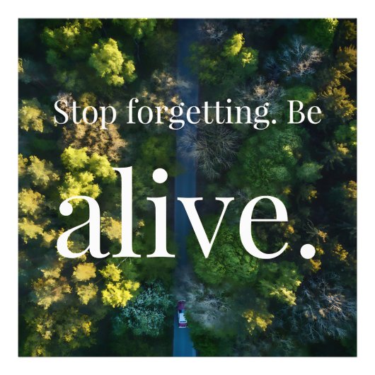 Green Life Foto Afdruk (Voorkant)