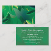 Green Life Visitekaartje (Voorkant / Achterkant)