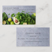 Green Lifestyle Healthy Life Visitekaartje (Voorkant / Achterkant)