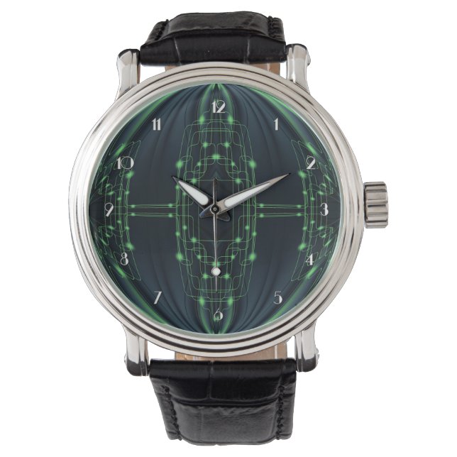 Green Light Technology Wrist Watch Horloge (Voorkant)