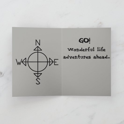 Green LIght Wenskaart Kaart (Binnen)