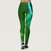 Green Lightning Leggings (Achterkant)