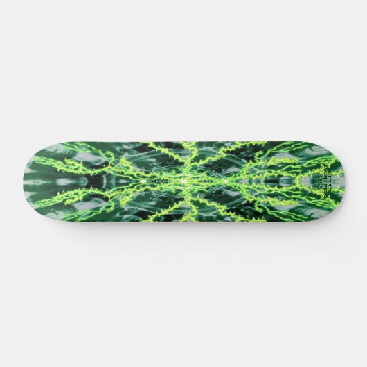 Green Lightning Persoonlijk Skateboard (Horizontaal)