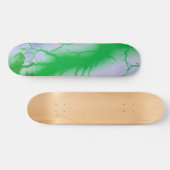 Green Lightning Skateboard (Horizontaal)
