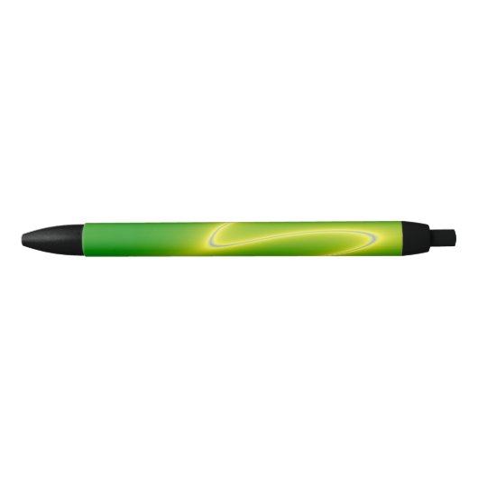 Green Lightning Zwarte Inkt Pen (Voorkant)