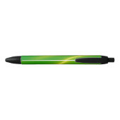 Green Lightning Zwarte Inkt Pen (Achterkant)