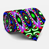 Green lights fancy trendy stropdas (Opgerold)