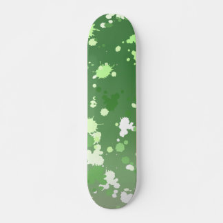 Green Limoen Paint Splash Abstract Persoonlijk Skateboard