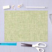 Green Linen Tissuepapier (Craft)