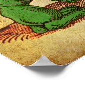 Green Lion Alchemy Poster (Hoek)