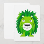 Green Lion Art Kaart (Voorkant / Achterkant)
