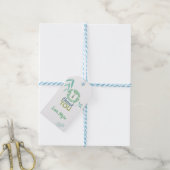 Green Lion Gift Label Cadeaulabel (Met Touw)