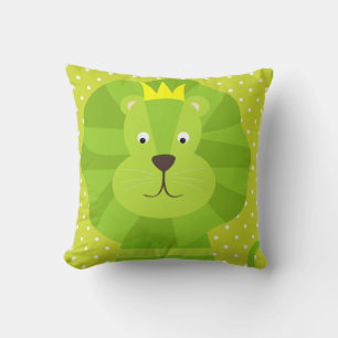 Green Lion Green Polka Dot Sierkussen