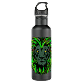 Green Lion Head - Lion Face Water Flacon Waterfles
