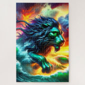 Green Lion Legpuzzel (Verticaal)