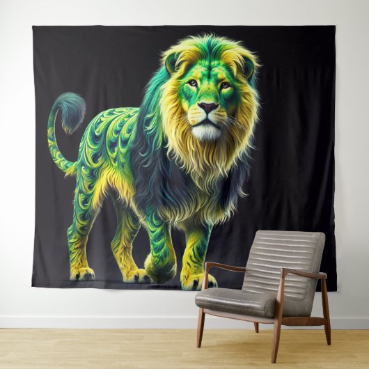 Green Lion Wandkleed (In Situ (horizontaal))