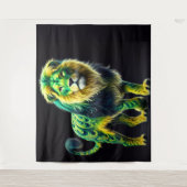 Green Lion Wandkleed (Voorkant)