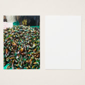 Green Lipped Mussels For Sale Profile Card Visitekaartje (Voorkant /achterkant)