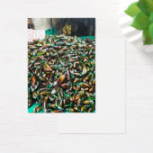 Green Lipped Mussels For Sale Profile Card Visitekaartje (Bureau)