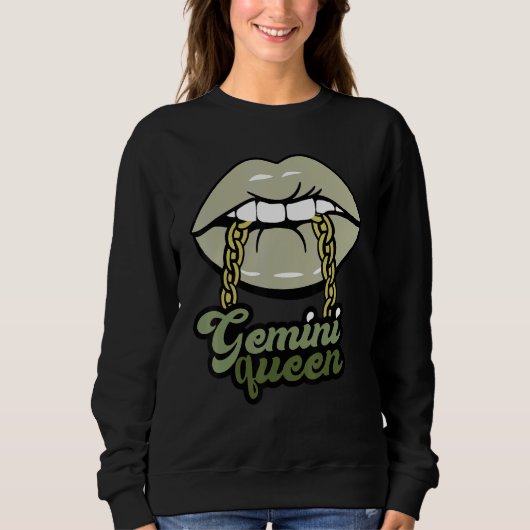Green Lips Gemini Queen Trui (Voorkant)
