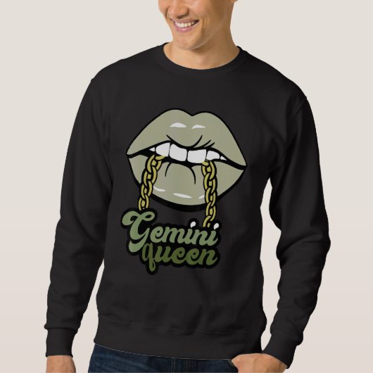 Green Lips Gemini Queen Trui (Voorkant)