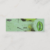 Green Lips - Skinny Mini Visitekaartje (Achterkant)