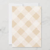 Green Little Fisherman Gevist Baby shower Kaart (Achterkant)