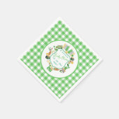 Green Little Lucky Charm baby shower Servet (Hoek)