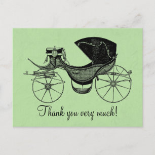 Green Little Prince Baby shower Bedankt Briefkaart