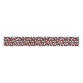Green Little Santas Grosgrain Lint (Voorkant)